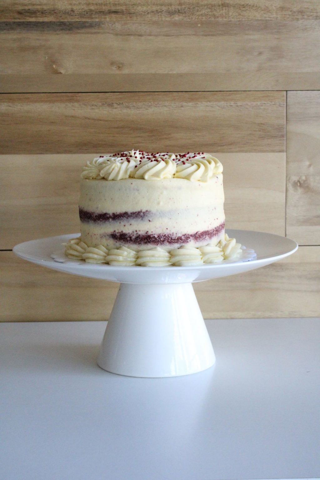 Queque de Red Velvet Sugar Bakers