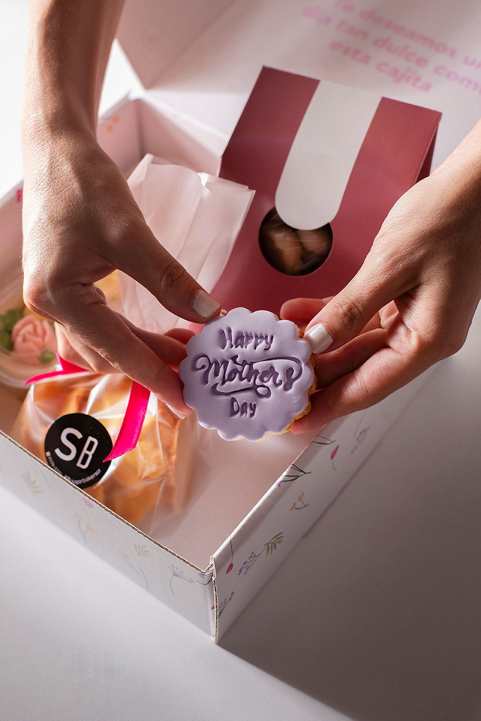 Galleta decorada del día de la madre