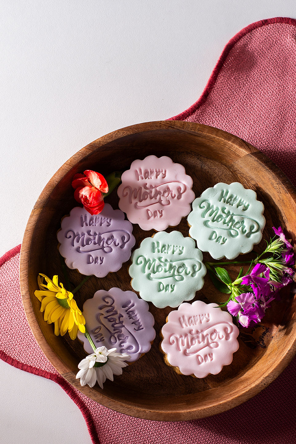Galleta decorada del día de la madre