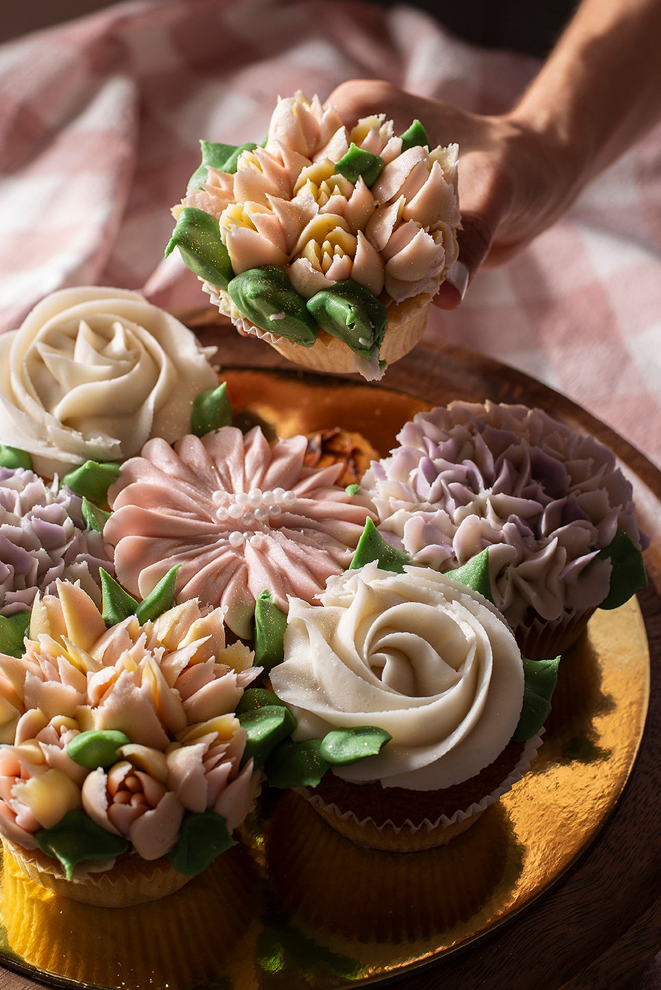 Bouquet de cupcakes
