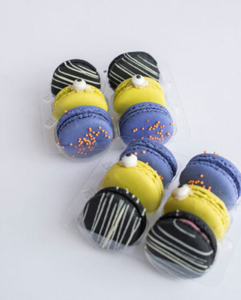 Macarons de Halloween (6 unidades)
