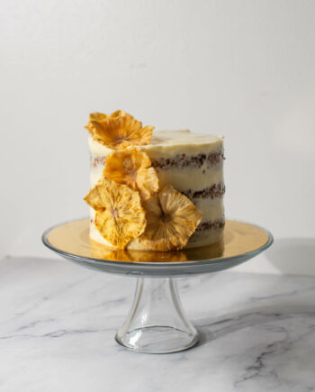 Cake Colibrí: banano y piña
