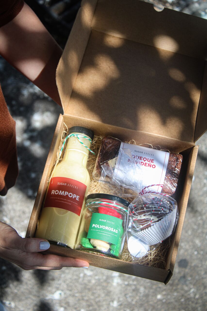 Caja navideña grande