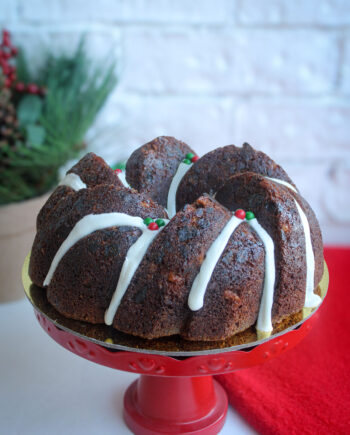 Queque de navidad entero