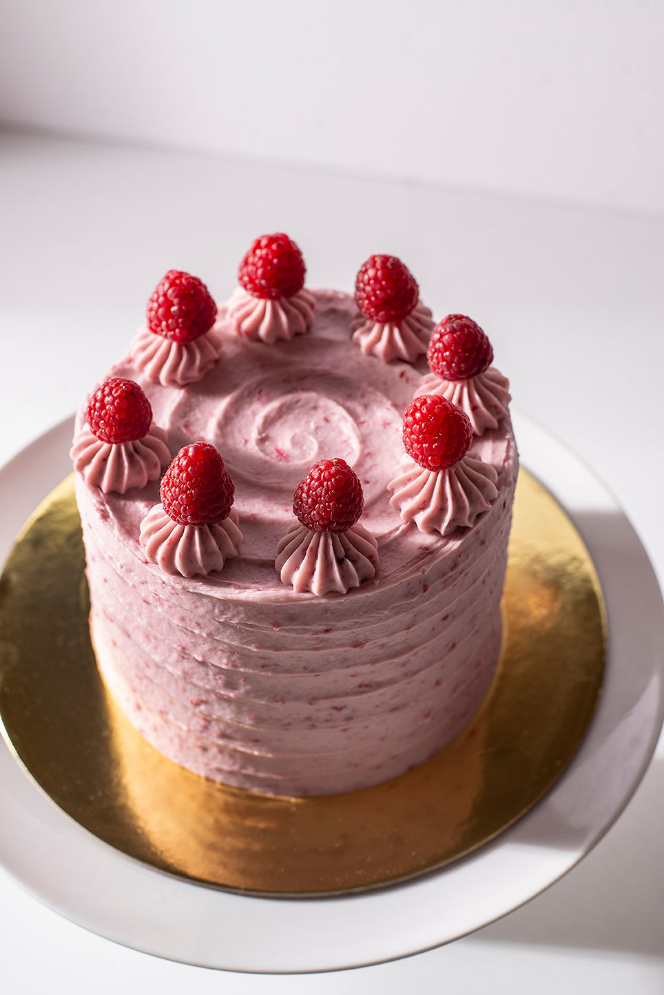 QUEQUE DE FRAMBUESA Y PISTACHO