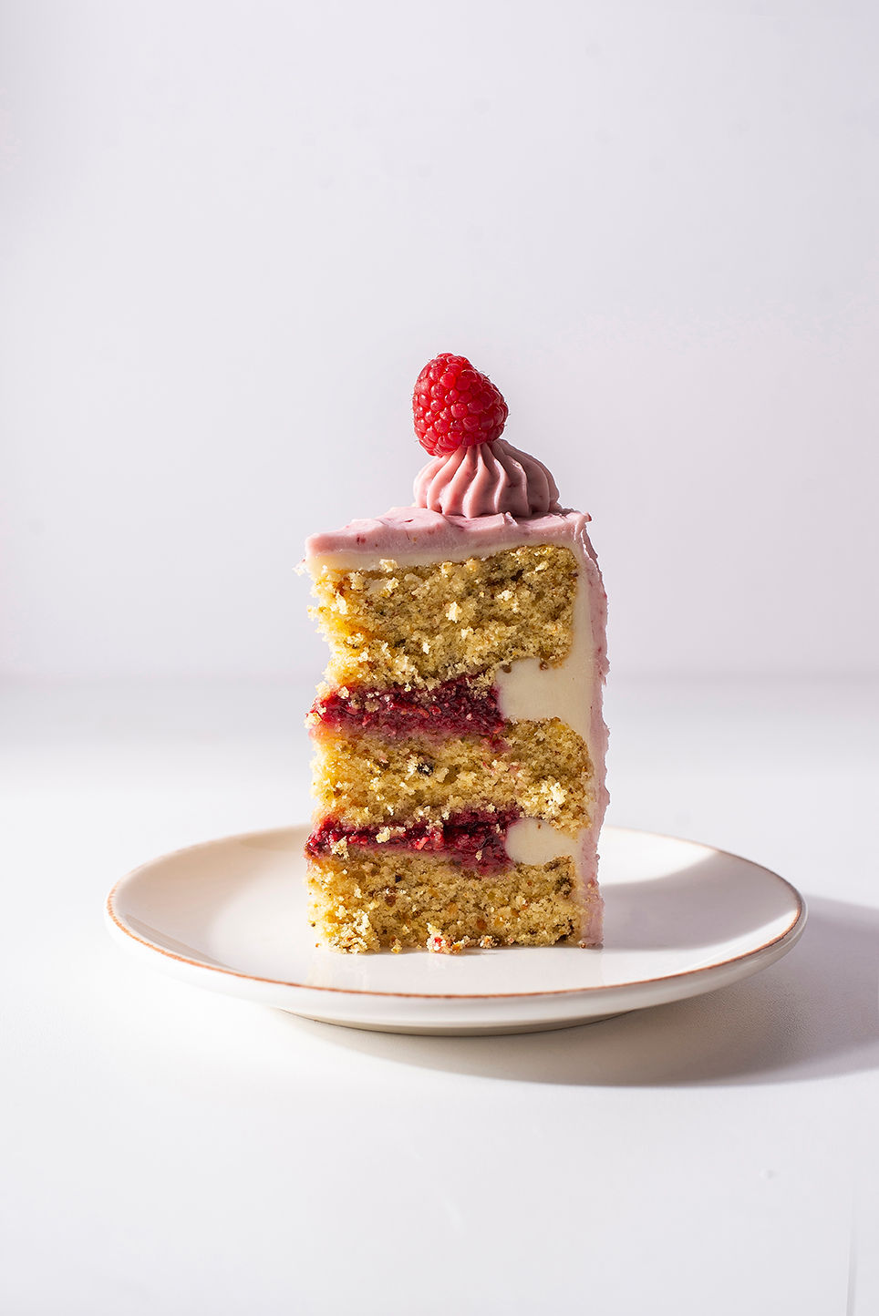 QUEQUE DE FRAMBUESA Y PISTACHO