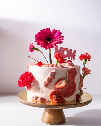 Queque Jardín de Flores