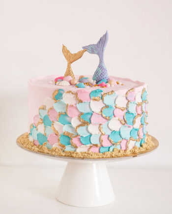 Cake con colas de sirena