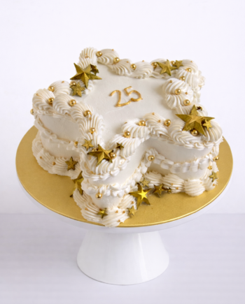 Cake de Estrella con detalles