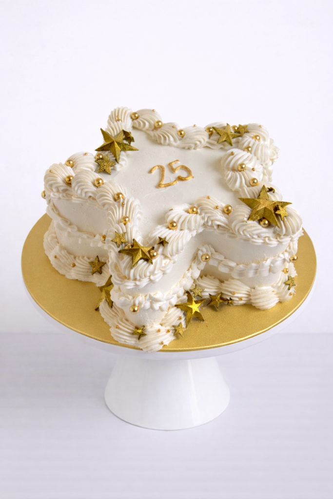 Cake de Estrella con detalles