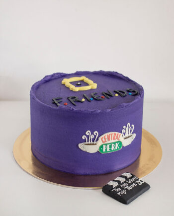Cake con impresion en fondant