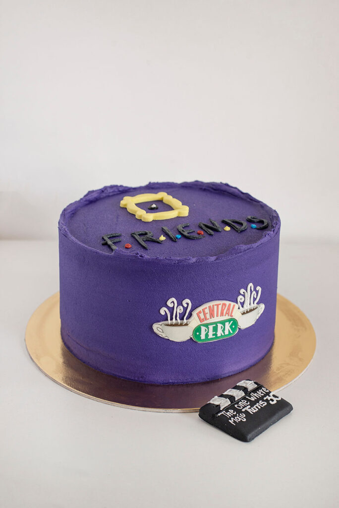 Cake con impresion en fondant