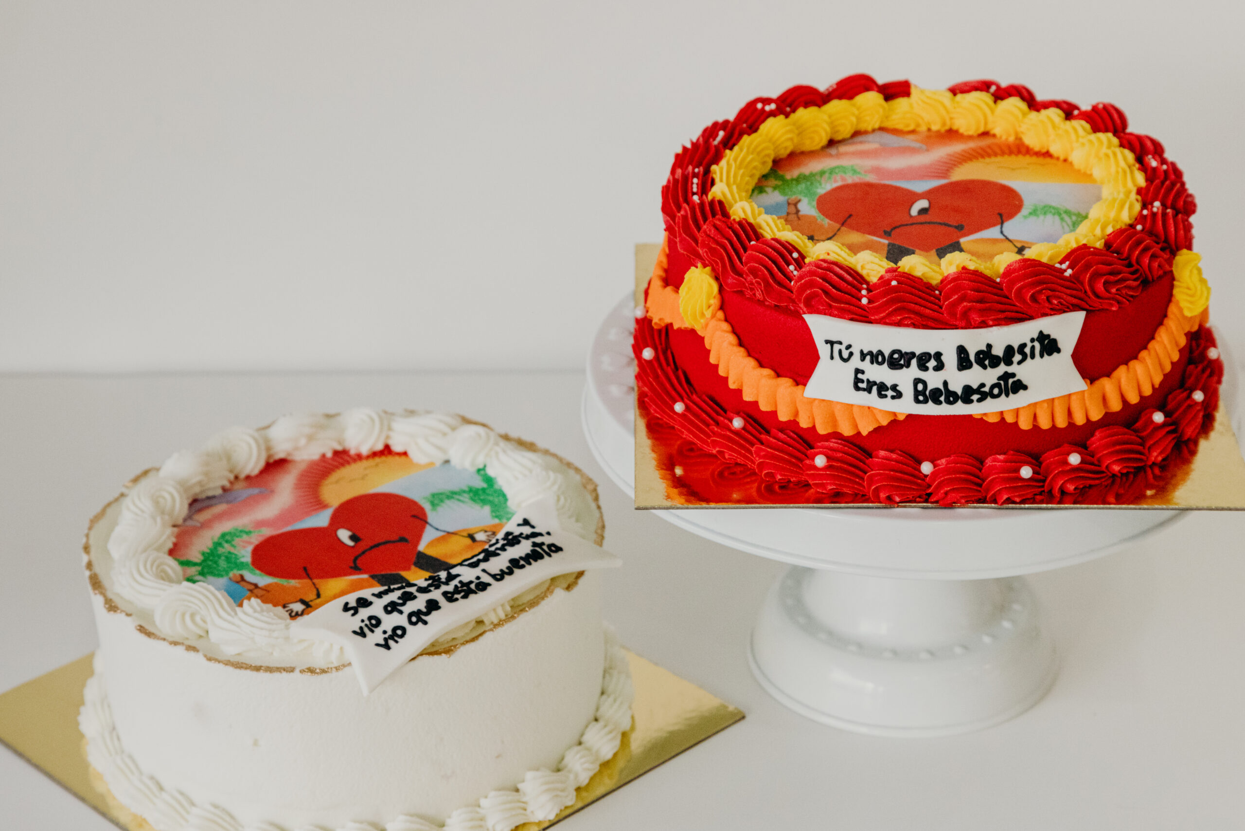 Vintage cake con imagen