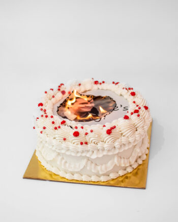 Cake con tecnica encendido